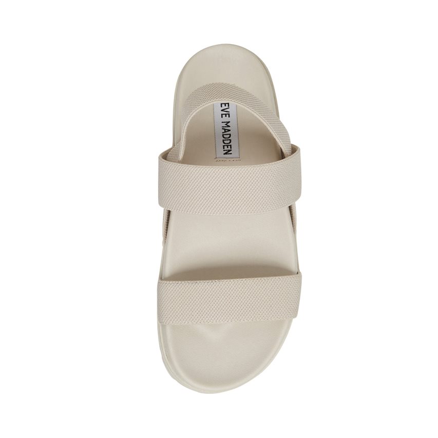 Sandalias Planas Steve Madden Landmark Mujer Gris | ES GN6293